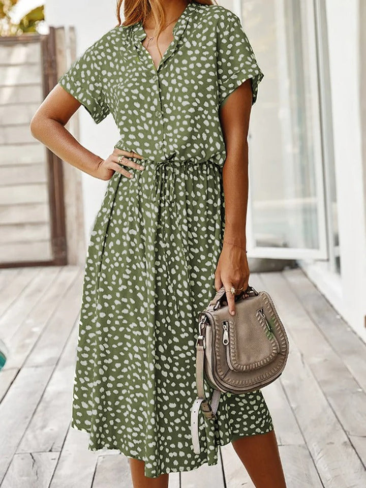 Soosiara midi à pois pour l'été - Maya