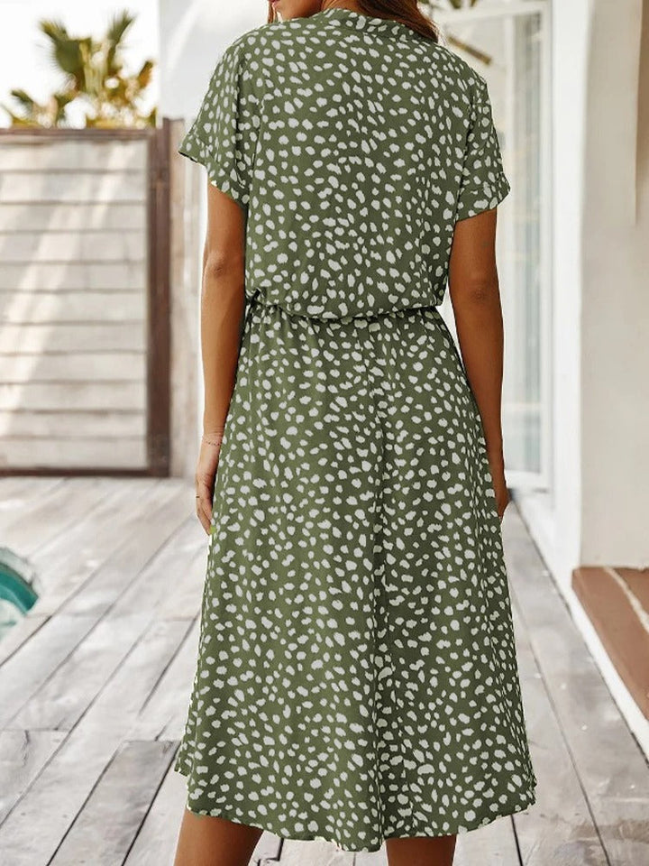 Soosiara midi à pois pour l'été - Maya