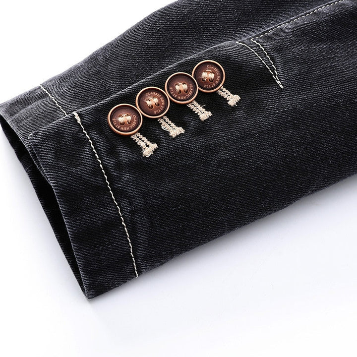 Vaanam | Veste en jean business