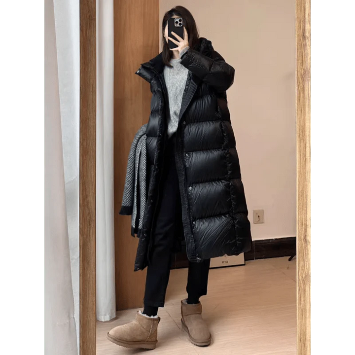 Relia | Longue parka d'hiver décontractée pour femmes