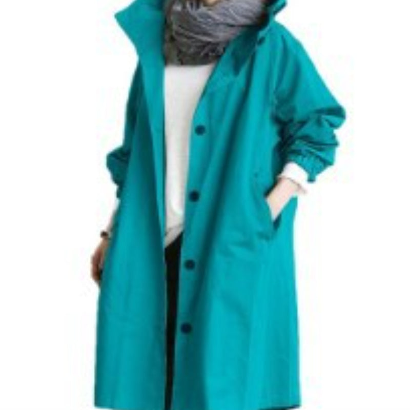 Viaynena | Trench Imperméable et Coupe-Vent pour Femmes