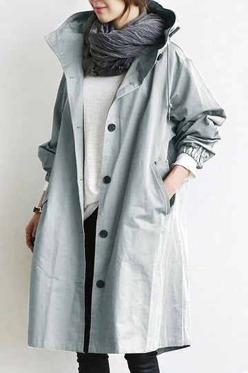 Viaynena | Trench Imperméable et Coupe-Vent pour Femmes