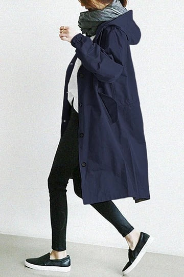 Viaynena | Trench Imperméable et Coupe-Vent pour Femmes