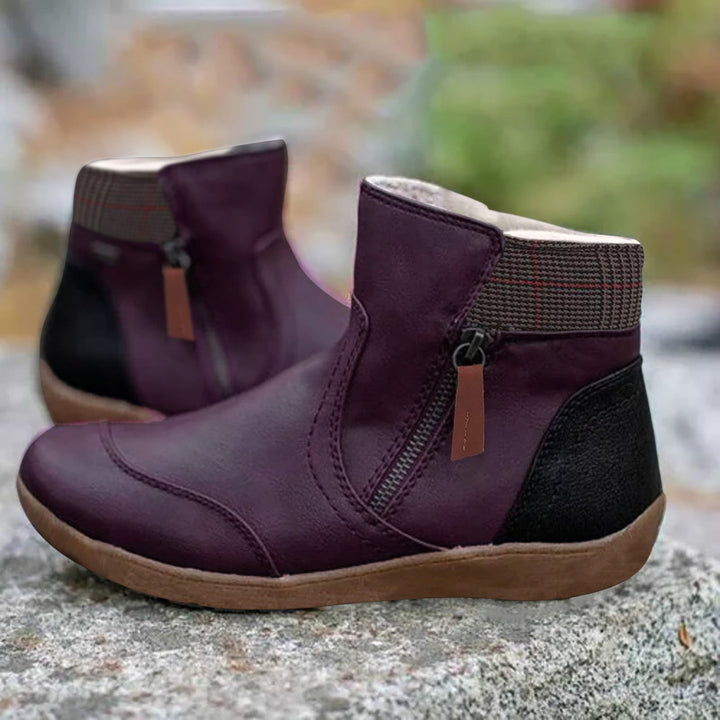 Liayana | Bottes en cuir orthopédiques pour femmes