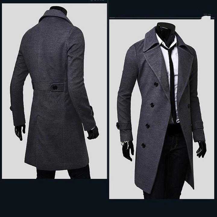 Vielleam | Trench classique et élégant pour hommes