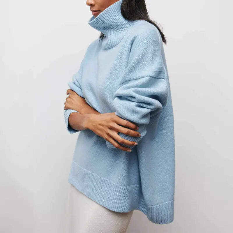 Liosiana | Pull à col roulé élégant pour femmes