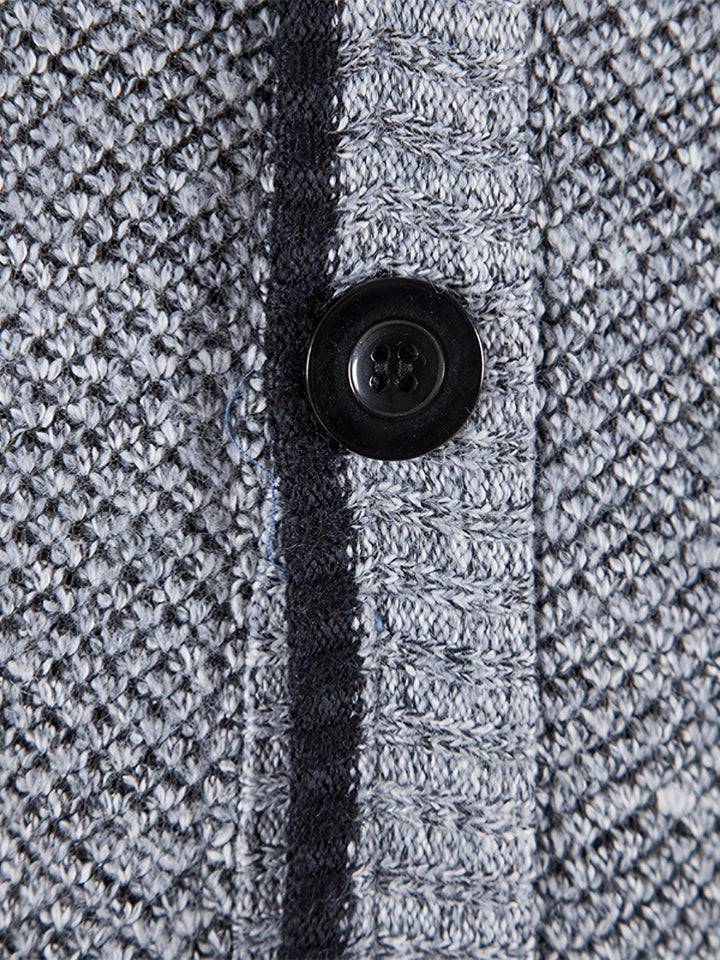 Lerias | Veste en tricot décontractée pour hommes avec col en V