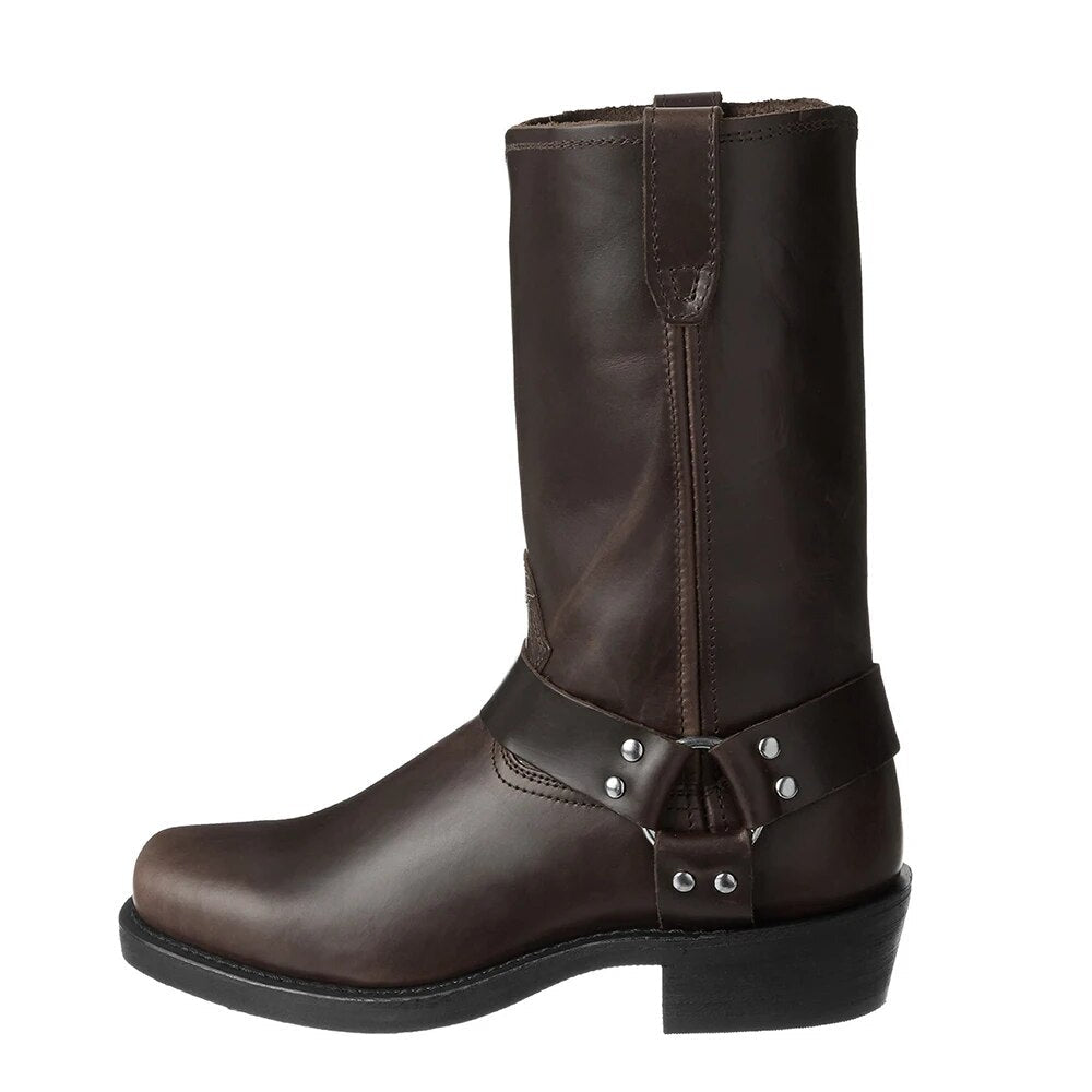 Liarraxa | Bottines Courtes à Talon Carré pour Femmes