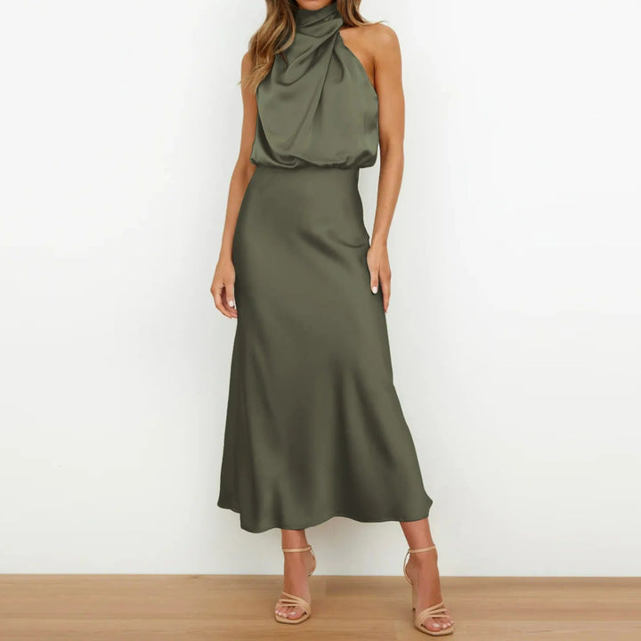 Noevala | Robe de fête en satinv