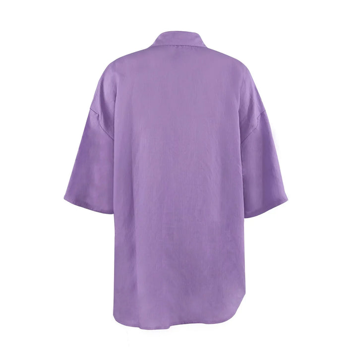 Luunama | Ensemble deux pièces composé d'un haut ample et d'un mini-short taille haute