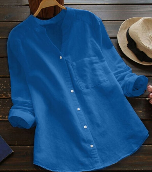 Laosiara | Chemisier rétro à broderie pour femmes