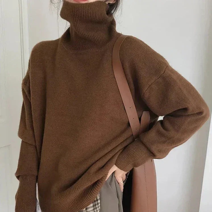 Veunara | Pull à col roulé élégant pour femmes