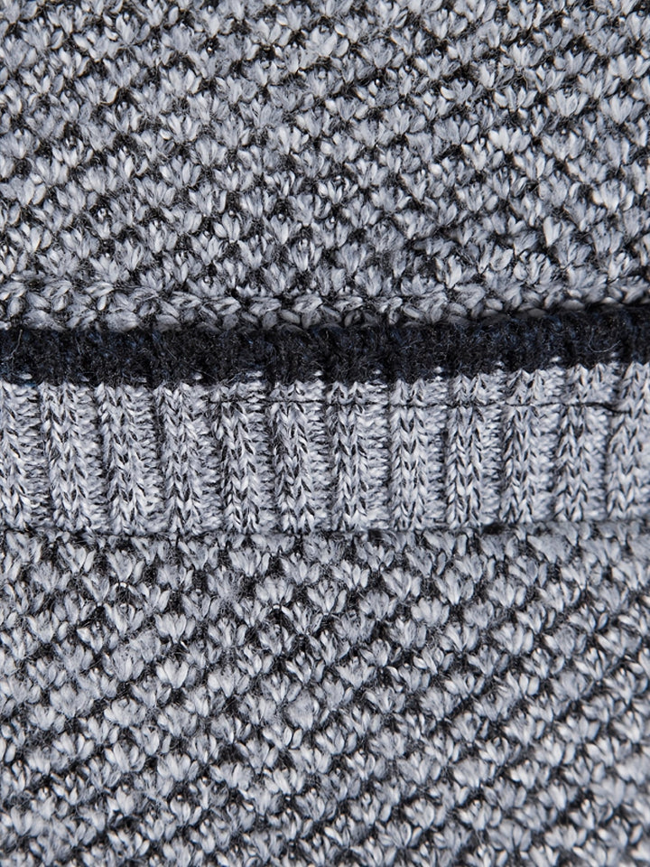 Lerias | Veste en tricot décontractée pour hommes avec col en V