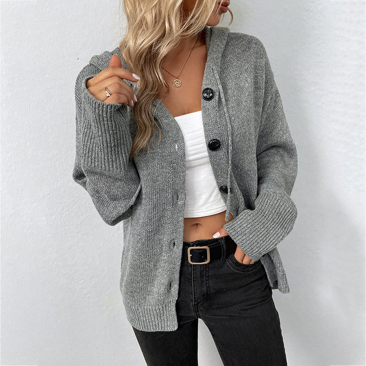 Veliala | Veste en Tricot Doux à Capuche pour Femmes