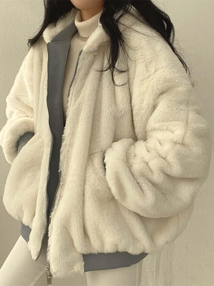 Saunala | Gilet doudoune avec doublure en fausse fourrure pour femmes