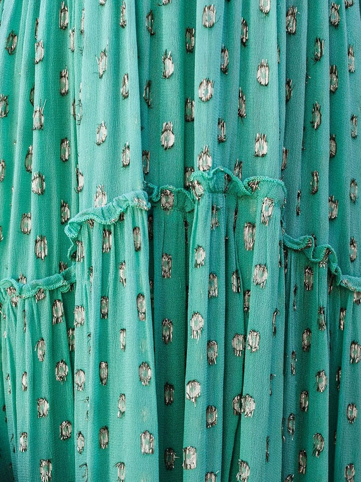 Soosiala | Maxi-robe verte