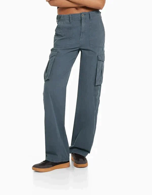 Lalinena | Pantalon cargo chic pour femmes