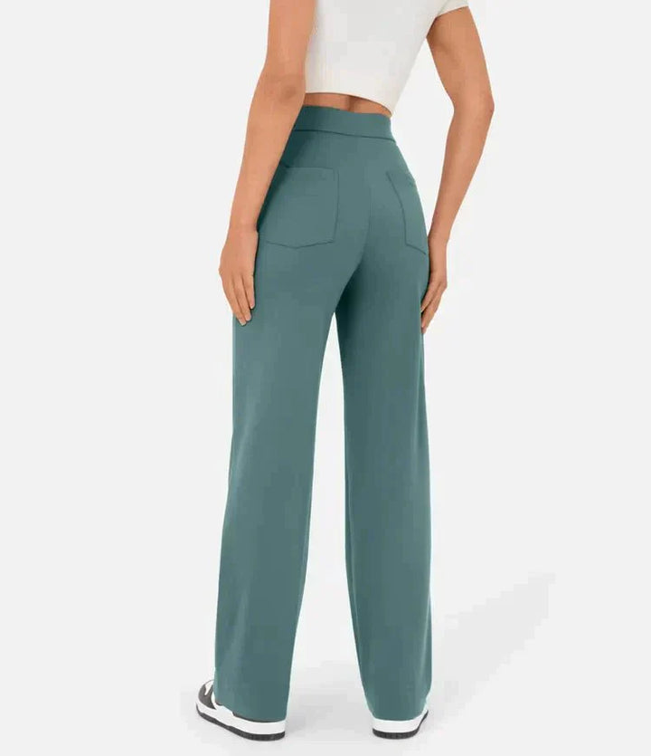 Soline | Pantalon élastique taille haute