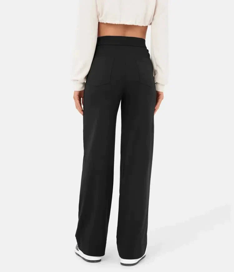 Soline | Pantalon élastique taille haute