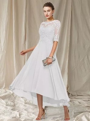 Aenasa | Maxi-robe de fête élégante avec dentelle