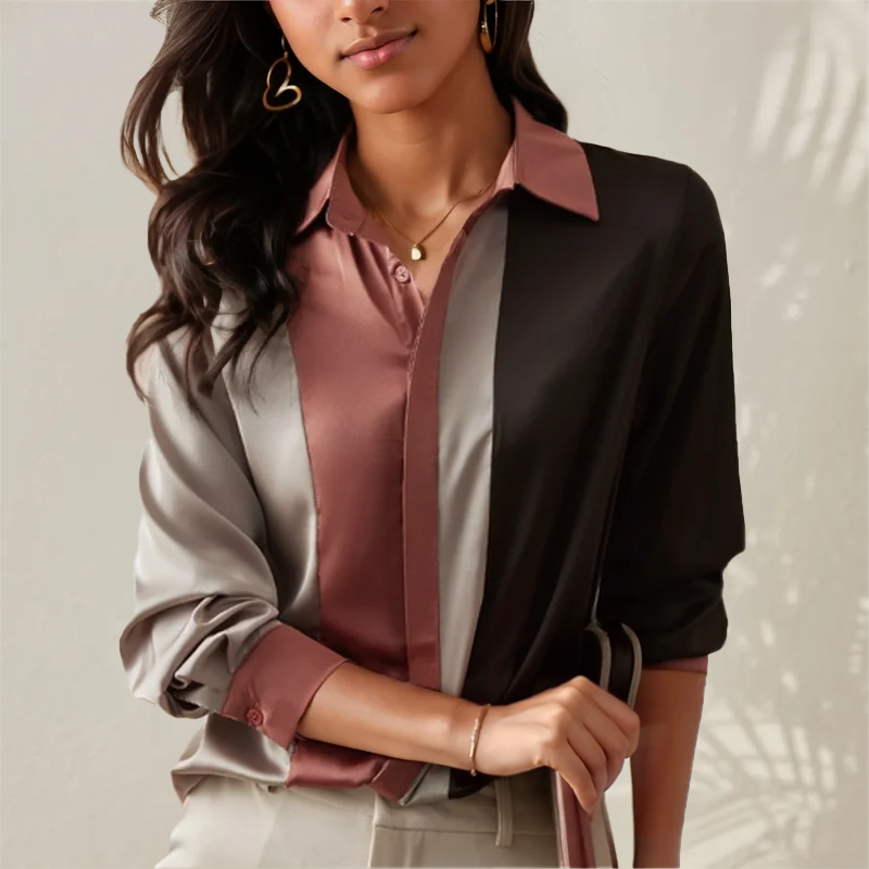 Noetta | chemisier en satin