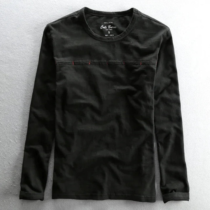 Lienan | T-shirt décontracté à manches longues pour hommes