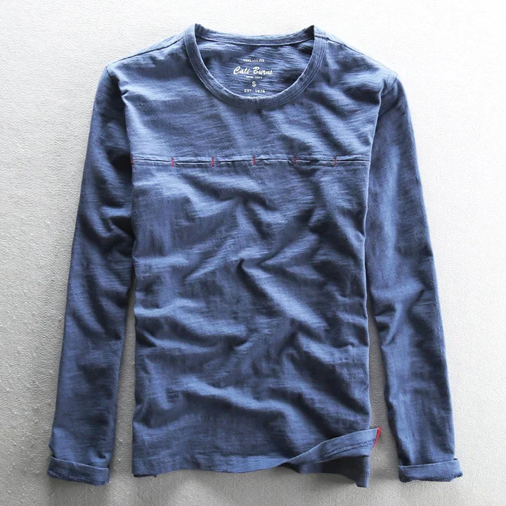 Lienan | T-shirt décontracté à manches longues pour hommes