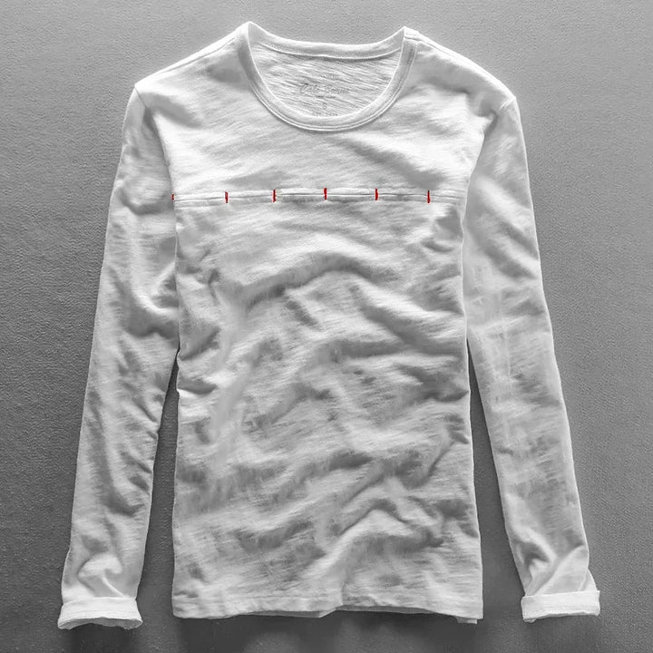 Lienan | T-shirt décontracté à manches longues pour hommes