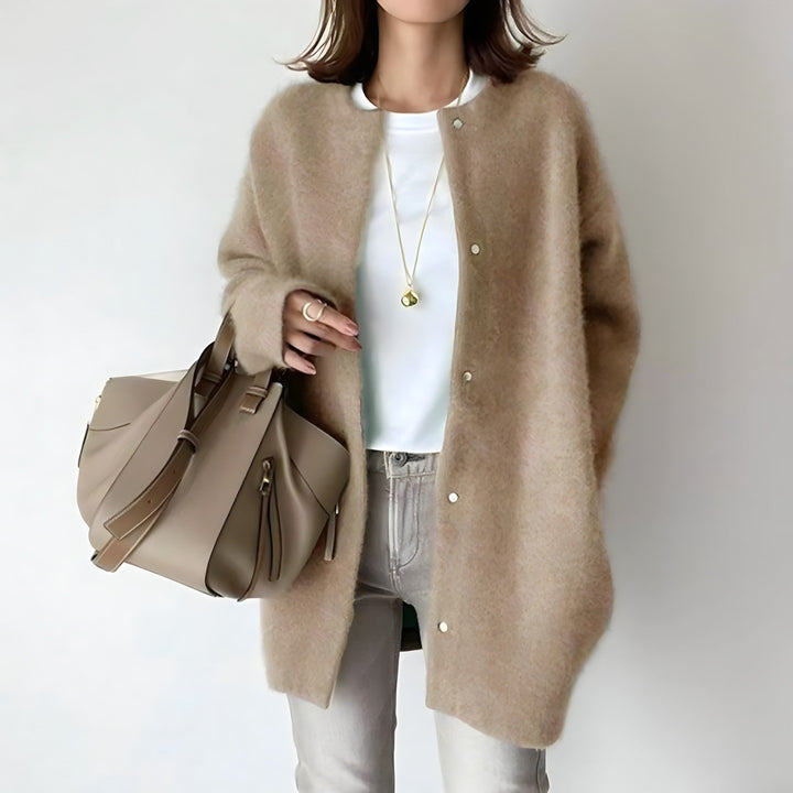Leria | Cardigan chic à boutons pour femmes