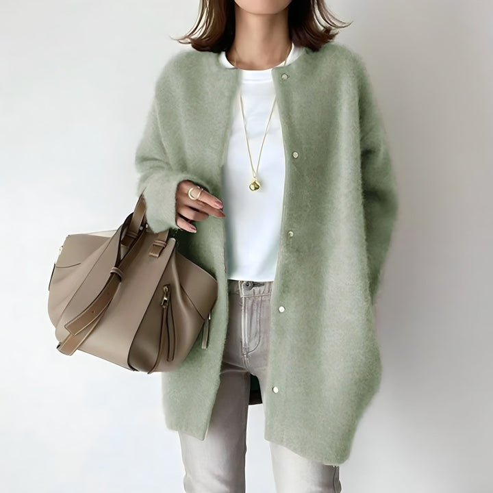 Leria | Cardigan chic à boutons pour femmes