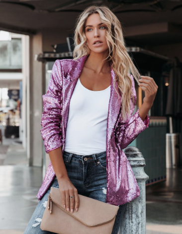 Muinaxa | Blazer à paillettes