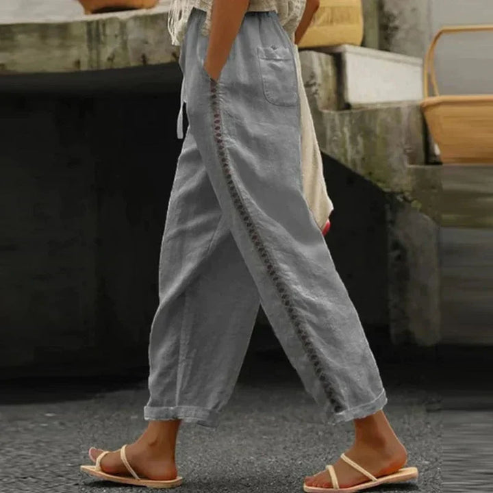 Niayala | Pantalon Décontracté Écourté pour Femmes