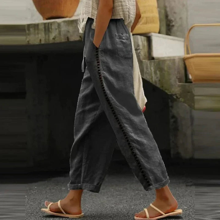 Niayala | Pantalon Décontracté Écourté pour Femmes