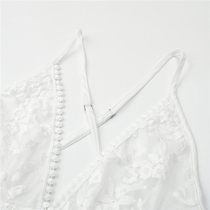 Moenaxa | Elégante robe d'été blanche