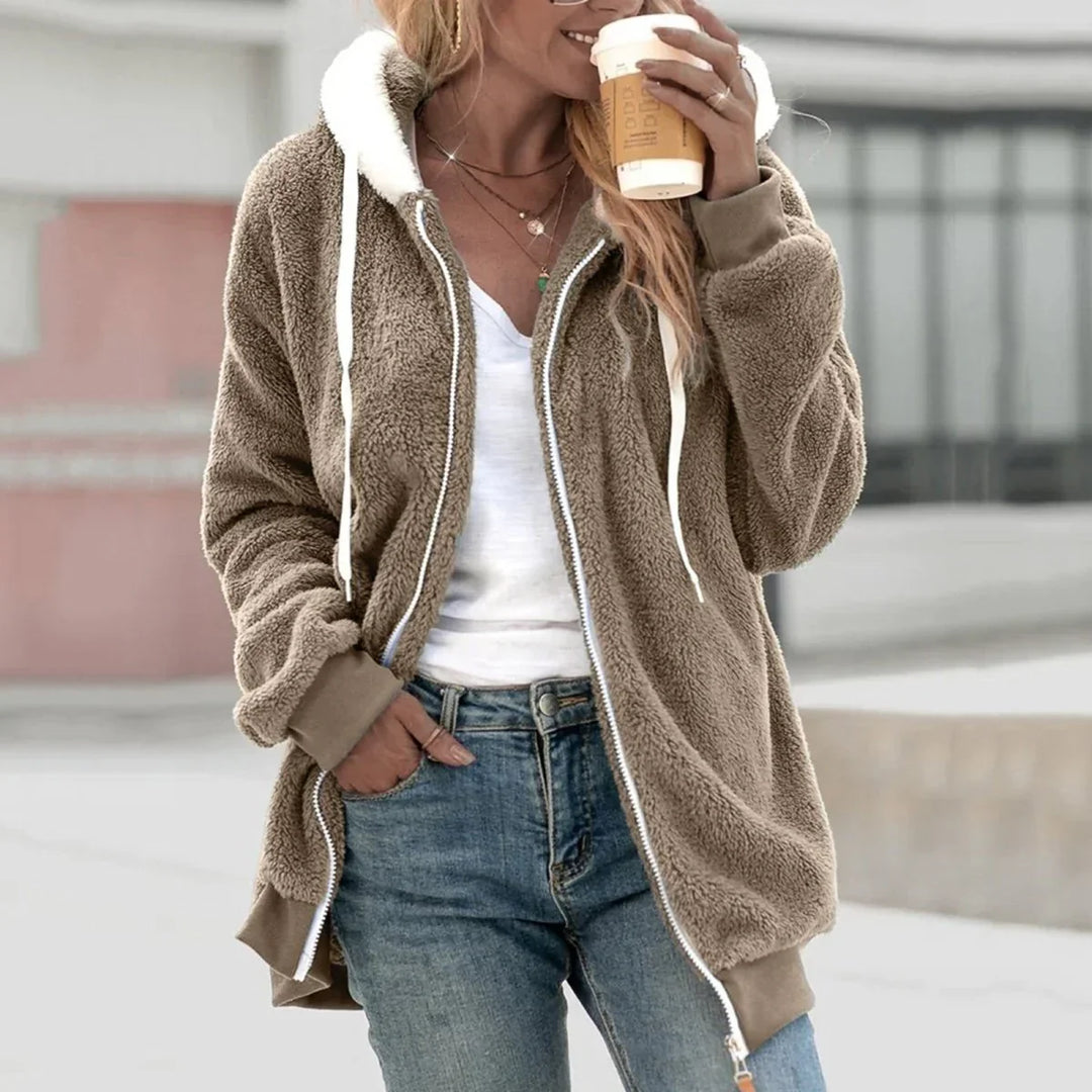 Noaya | Gilet Teddy Douillet pour Femmes