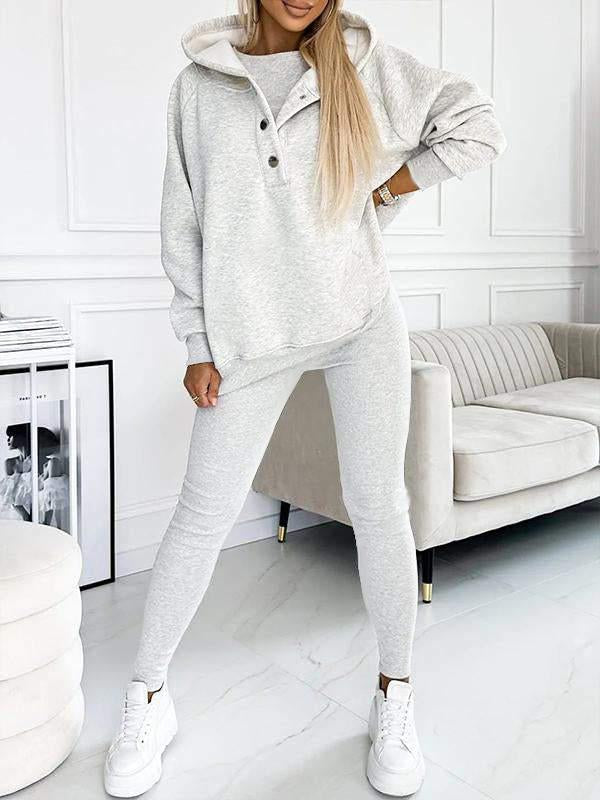 Maarara | Ensemble pantalon et capuche à manches longues