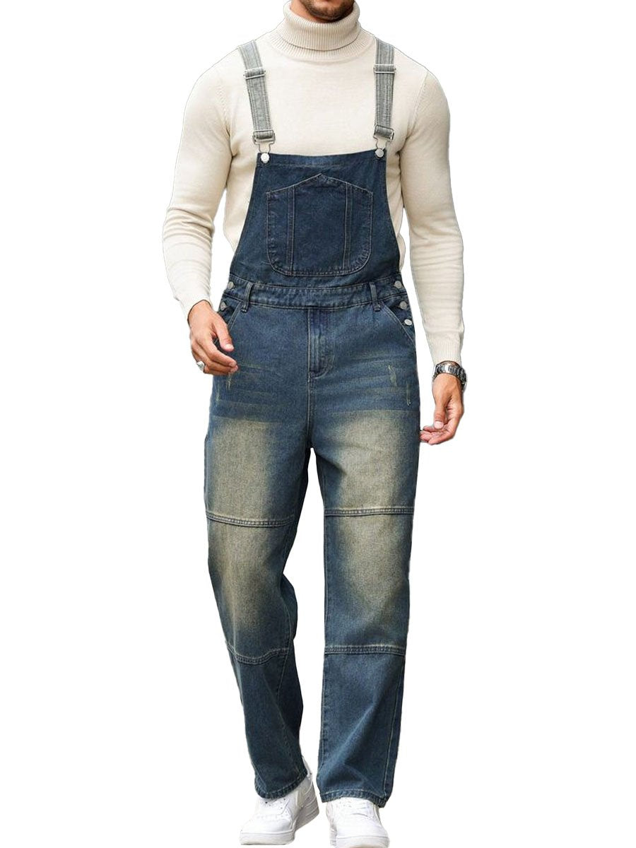 Maeller | Salopette en denim vintage pour homme