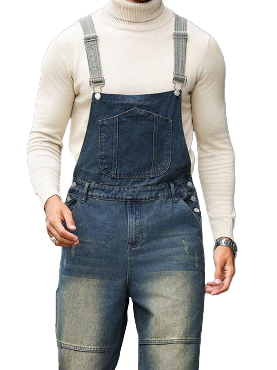 Maeller | Salopette en denim vintage pour homme