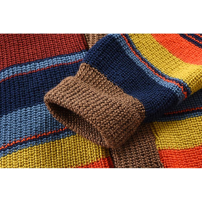 Siorael | Veste tricotée colorblock pour hommes