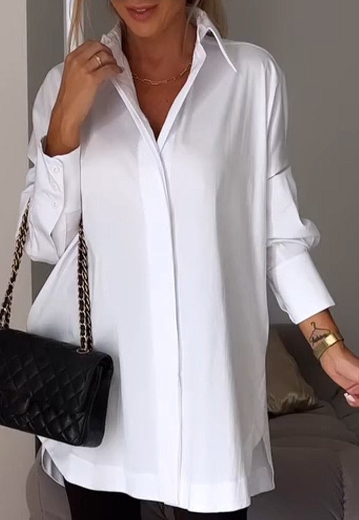 Naoraexa | Blouse partagée décontractée
