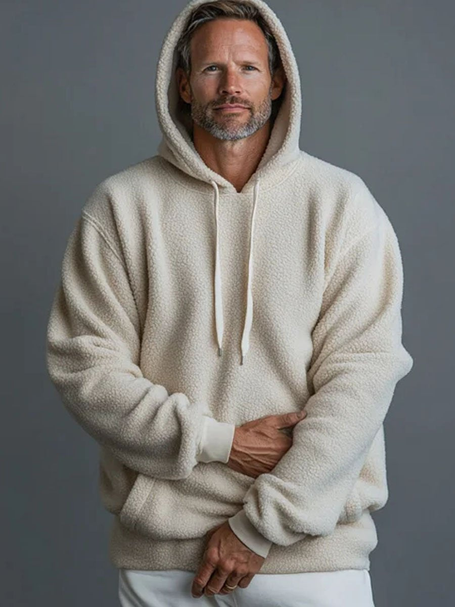 Naelleas | Hoodie en polaire vintage pour homme