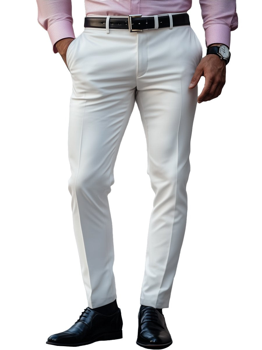 Moorar | Business Solid Color Suit Pants for Men