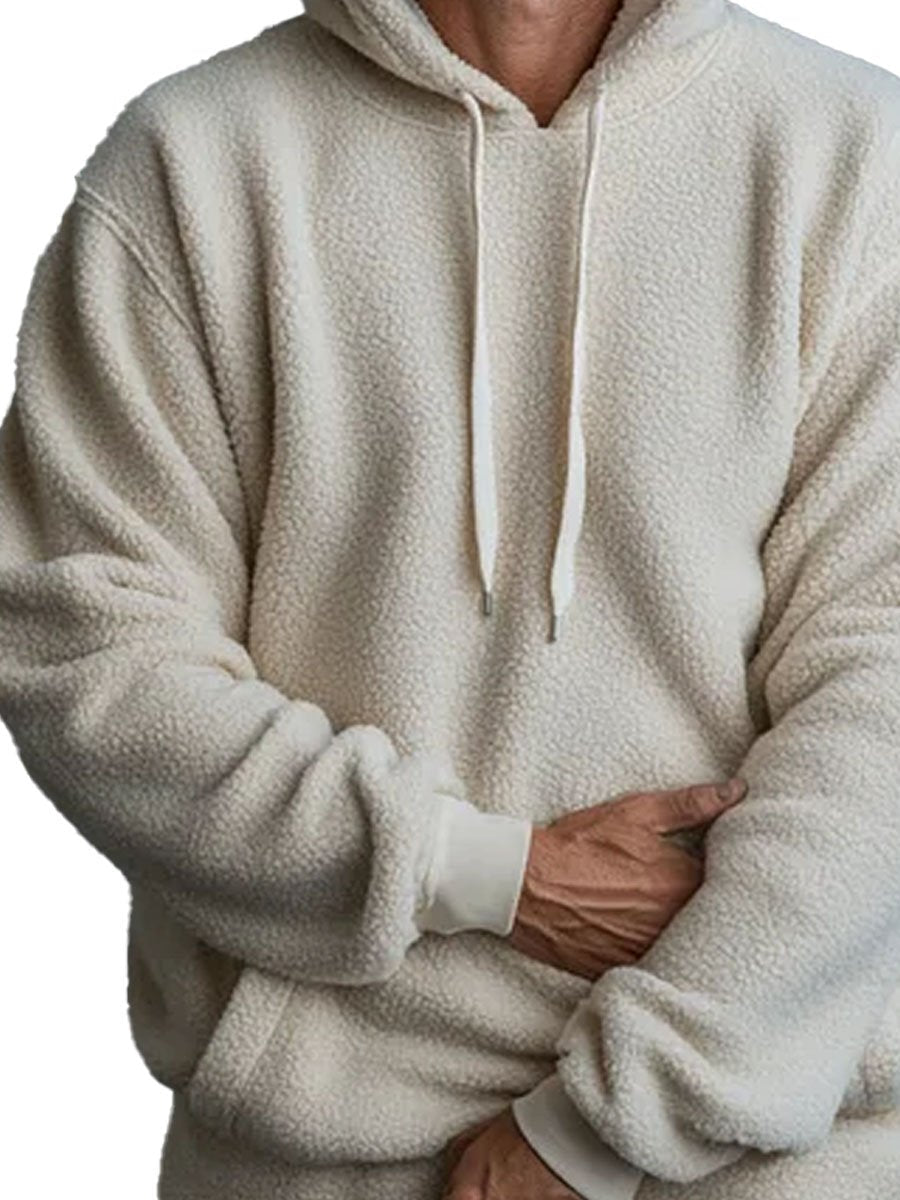 Naelleas | Hoodie en polaire vintage pour homme