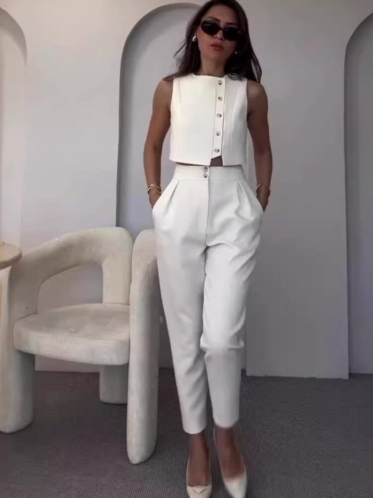Soliasa | Ensemble élégant deux pièces pour femmes