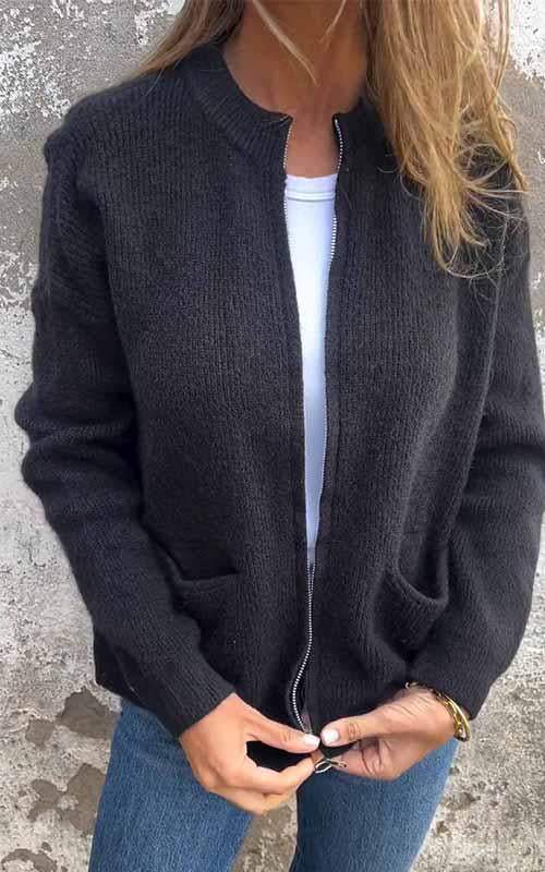 Saanana | Gilet tricoté chic pour femmes