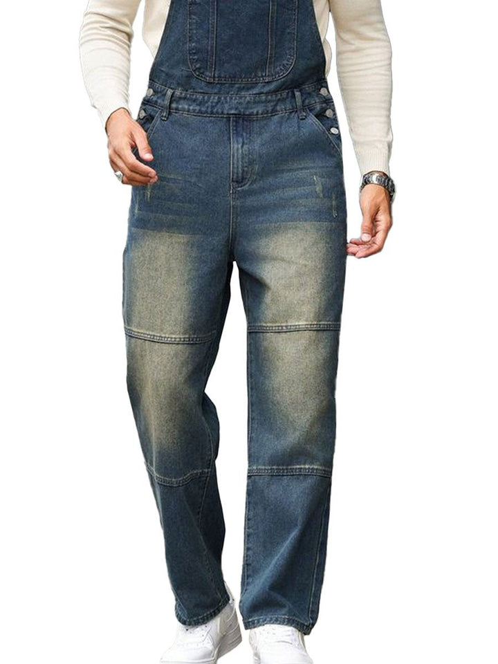 Maeller | Salopette en denim vintage pour homme
