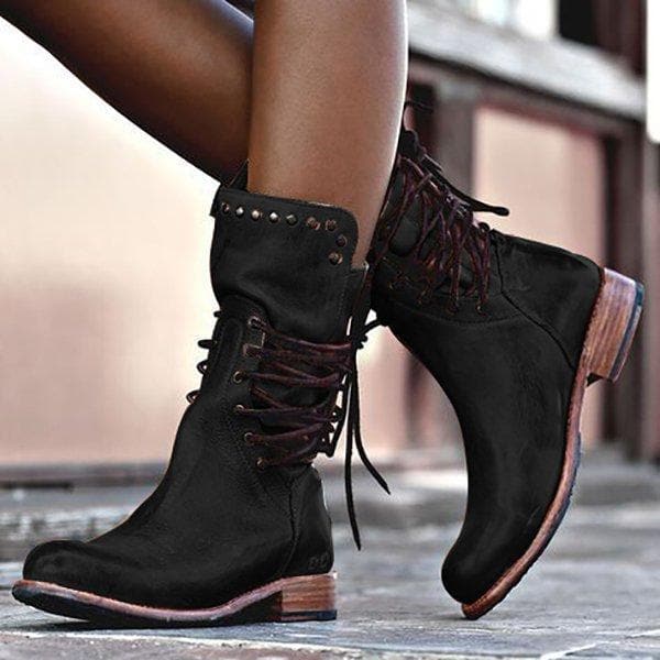 Niellea | Bottes en cuir pour femmes