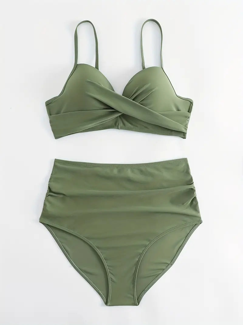 Seellesa | Bikini élégant à imprimé tropical pour femmes