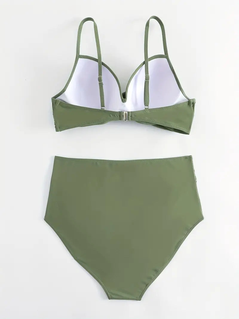 Seellesa | Bikini élégant à imprimé tropical pour femmes