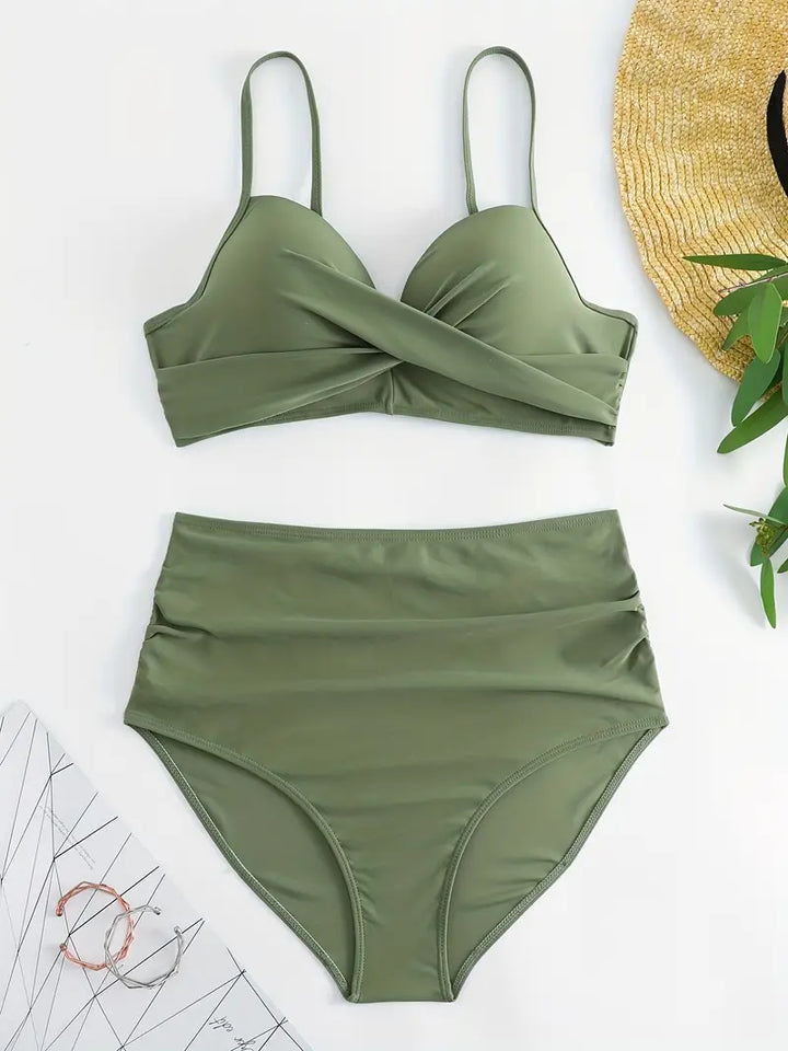 Seellesa | Bikini élégant à imprimé tropical pour femmes